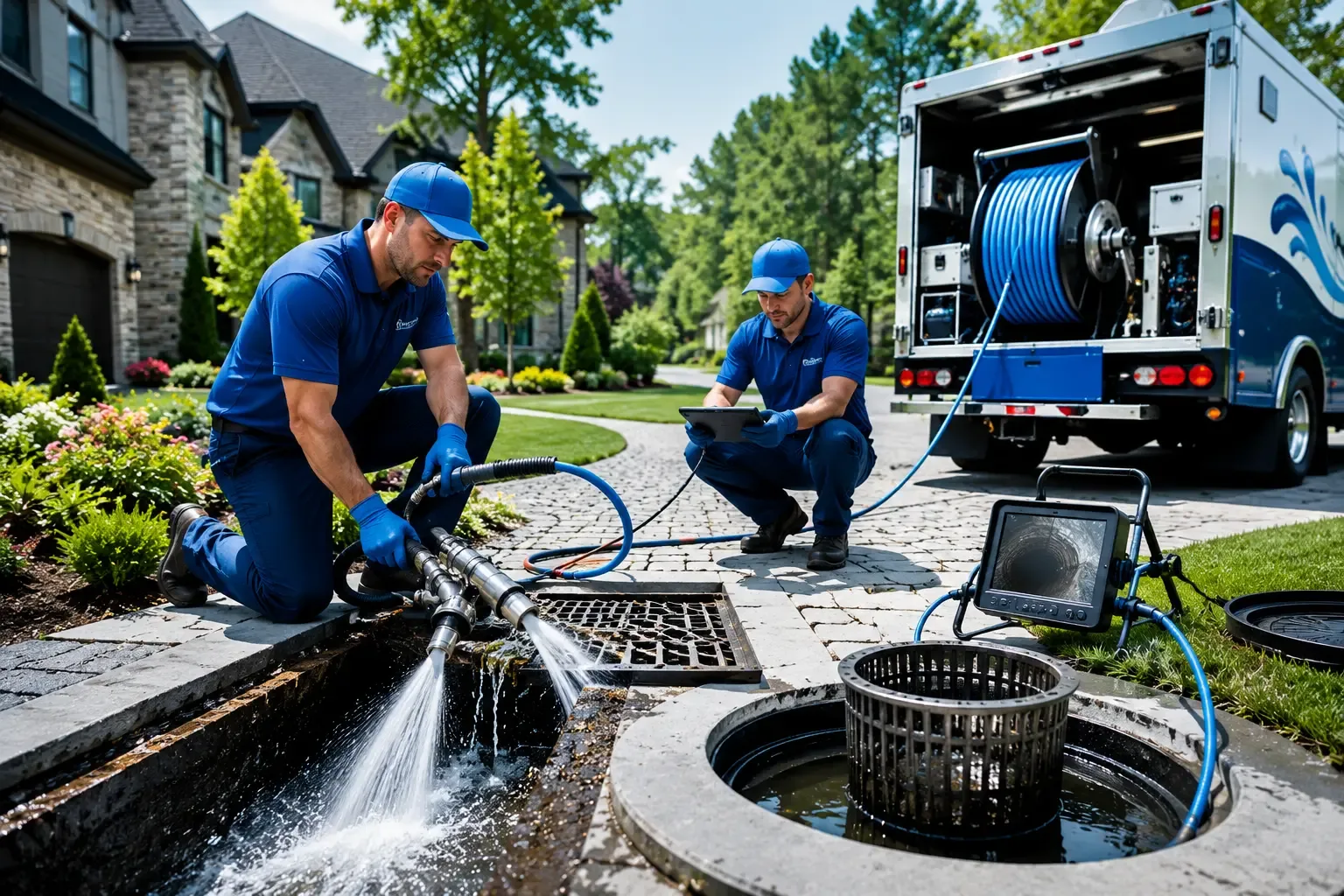 Local outdoor drain cleaning professionals in Clear Lake, WI