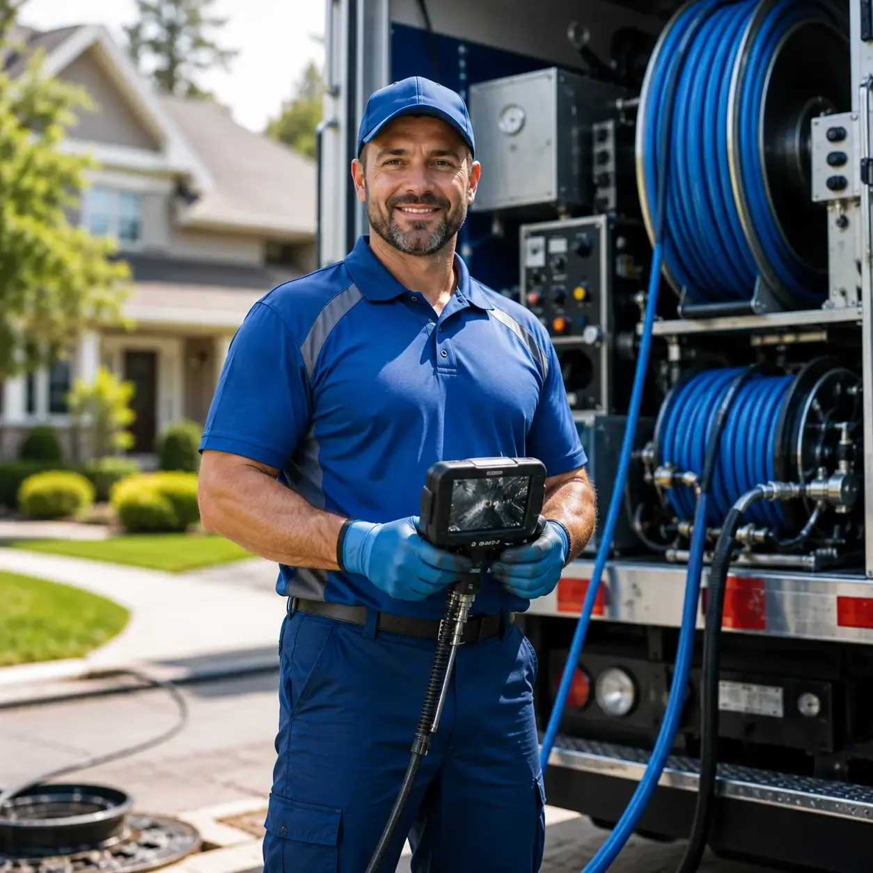 Local outdoor drain cleaning specialists in Clear Lake, WI